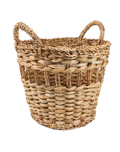 Zdjęcie: Koszyk z trawy morskiej z uchwytami 34x34x29/36 cm TIN TOURS