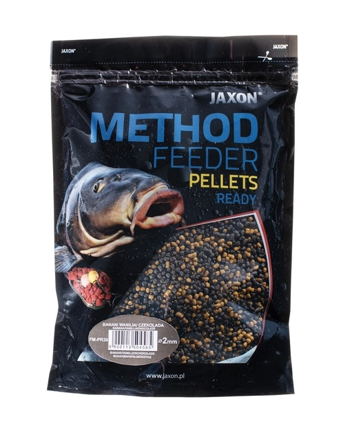 Zdjęcie: Pellets method feeder ready 2 mm banan, walinia, czekolada 500 g JAXON