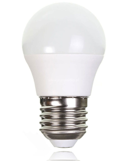 Zdjęcie: Żarówka LED kulka 6 W E27 zimny biały SPECTRUM