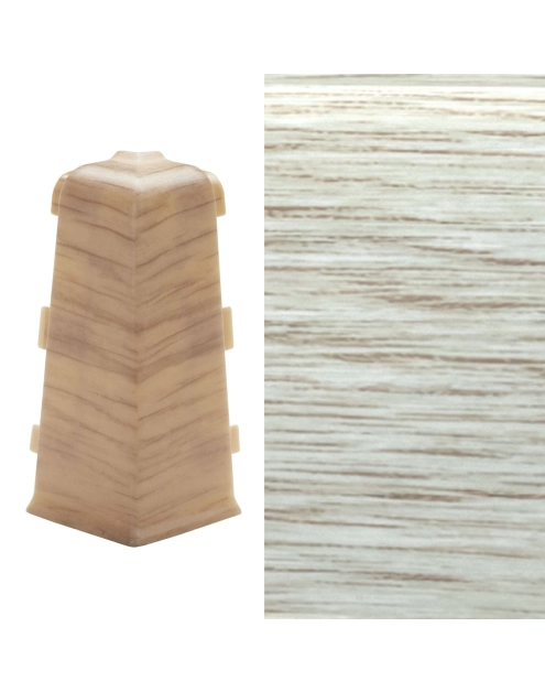 Zdjęcie: Narożnik zewnętrzny do listwy Indo 1 szt. dąb plantynowy ARBITON