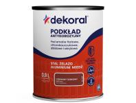 Zdjęcie: Podkład antykorozyjny 0,9 L czerwony tlenkowy DEKORAL