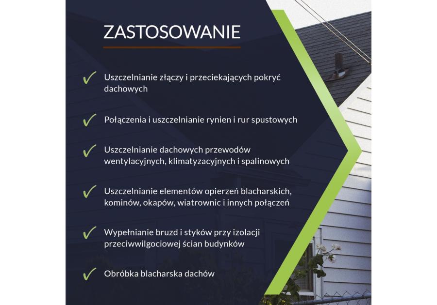 Zdjęcie: Uszczelniacz kauczukowy bezbarwny 310 ml TYTAN PROFESSIONAL