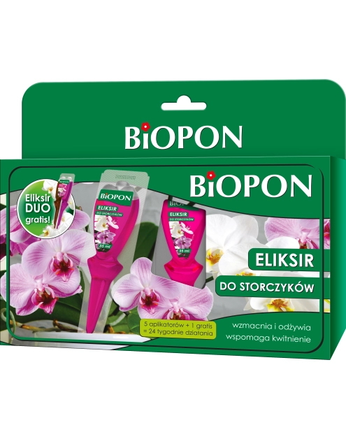 Zdjęcie: Nawóz Eliksir do storczyków Duo 6x35 ml BIOPON