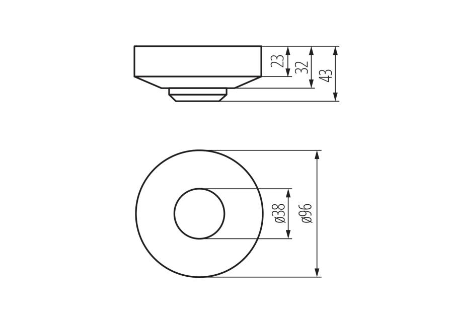 Zdjęcie: Mikrofalowy czujnik ruchu JQ-O Rolf KANLUX