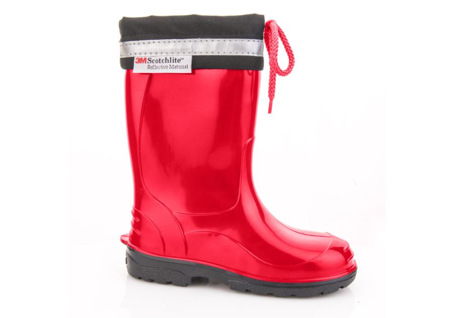 Zdjęcie: Kalosze dziecięce Kim 972 rozmiar 20 czerwony LEMIGO