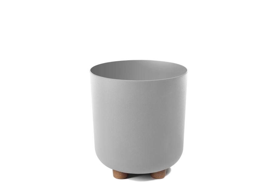 Zdjęcie: Donica Sofia 19 cm szara LAMELA PLASTIC