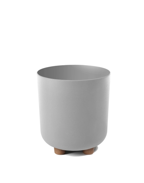 Zdjęcie: Donica Sofia 19 cm szara LAMELA PLASTIC