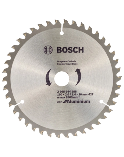 Zdjęcie: Tarcza pilarska Eco for aluminium 160x2/1,4x20 42T BOSCH