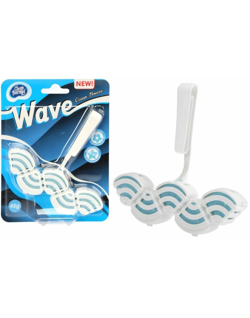 Zdjęcie: Kostka toaletowa Wave 45 g Ocean Breeze CLEAN THERAPY