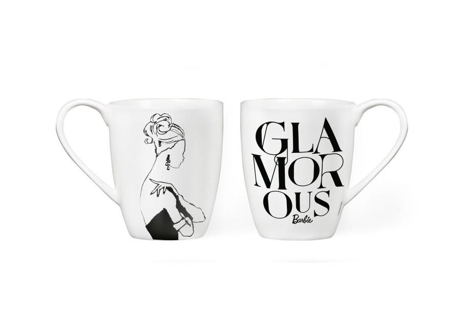 Zdjęcie: Kubek porcelanowy Barbie 400 ml Glamorou DAJAR