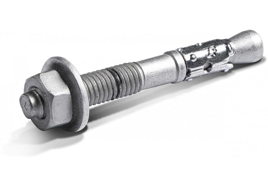 Zdjęcie: Kotwa opaskowa w płatkowej powłoce cynkowej z dużą podkładką R-HPTII-ZF 8x80 mm RAWLPLUG