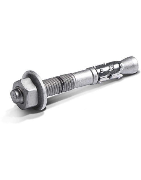 Zdjęcie: Kotwa opaskowa w płatkowej powłoce cynkowej z dużą podkładką R-HPTII-ZF 8x80 mm RAWLPLUG