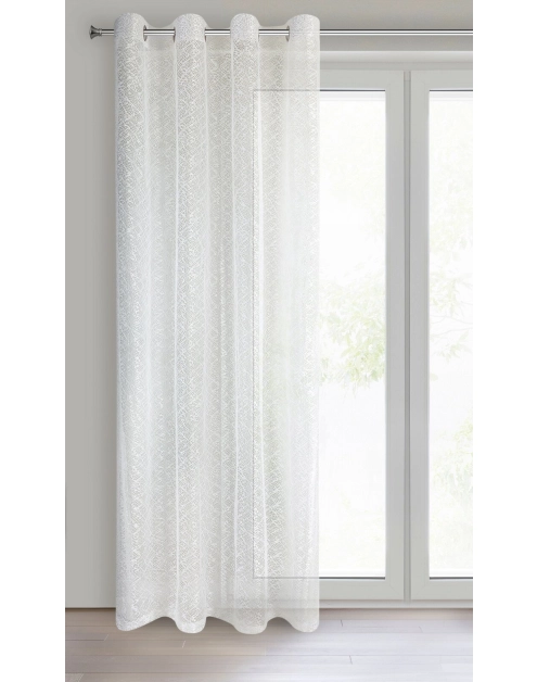 Zdjęcie: Firana gotowa Amanda 140x250 cm kremowy EUROFIRANY