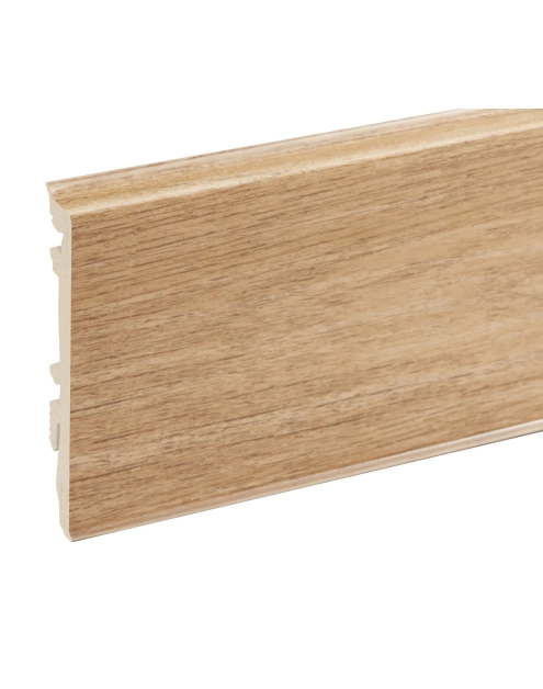 Zdjęcie: Listwa przypodłogowa PVC Masterline 1,3x8 cm, 2,2 m Tobacco Mat CEZAR