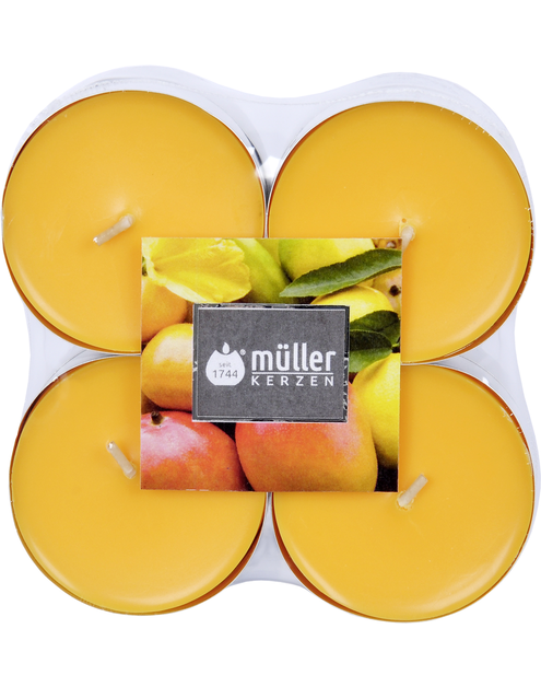 Zdjęcie: Podgrzewacze zapachowe Maxi 8 szt. egzotyczne owoce MUELLER