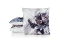 Zdjęcie: Poszewka Animal 79 biała 45 x 45 cm Mink EUROFIRANY