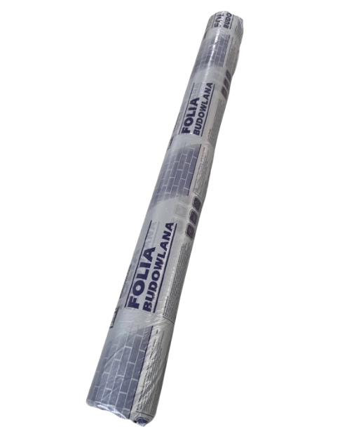 Zdjęcie: Folia budowlana PSB Standard 0,5 mm 6 x 25 m czarna WARTER POLYMERS