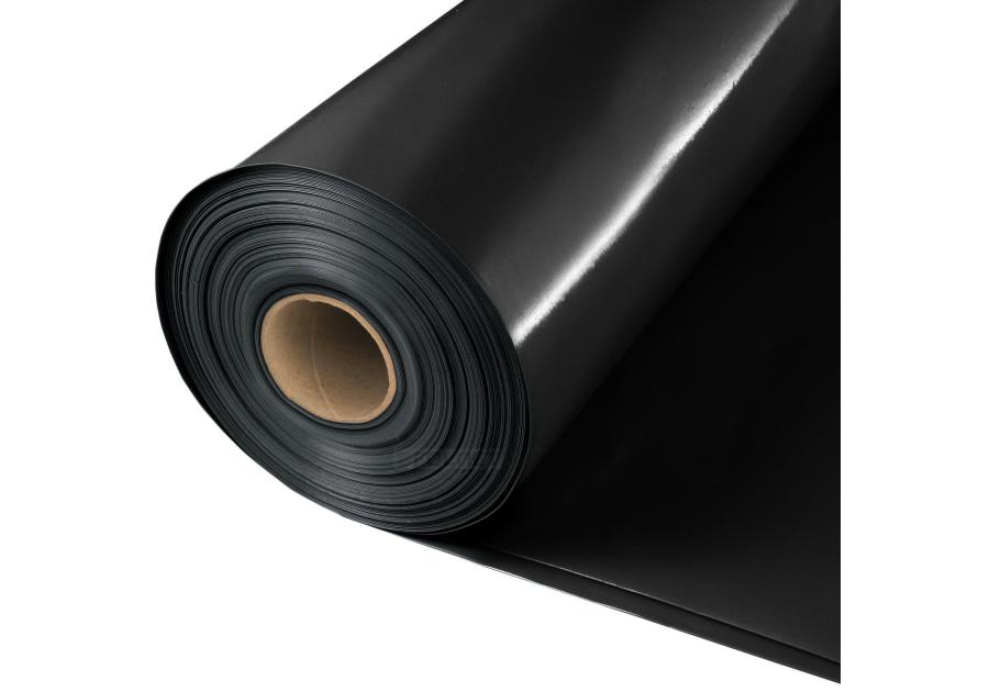 Zdjęcie: Folia budowlana PSB Standard 0,5 mm 6 x 25 m czarna WARTER POLYMERS