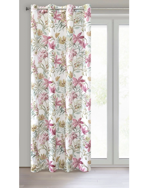 Zdjęcie: Zasłona gotowa Monica 140x250 cm różowy EUROFIRANY