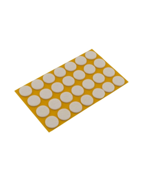 Zdjęcie: Podkładki filcowe samoprzylepne białe fi 20 METRO