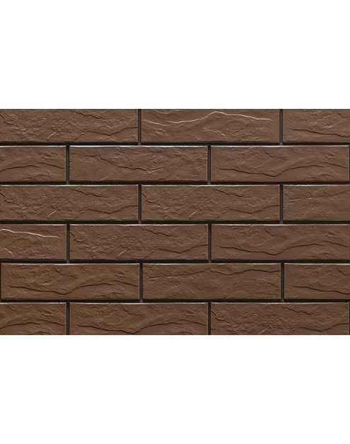 Zdjęcie: Płytka elewacyjna Brąz rustiko 24,5x6,5 cm CERRAD