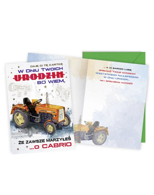 Zdjęcie: Karnet V-058 Urodziny (ursus) V-058