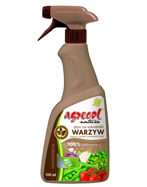Zdjęcie: Preparat na szkodniki warzyw 0,5 L AGRECOL