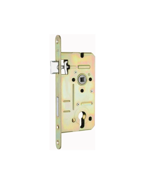 Zdjęcie: Zamek wpuszczany bębenkowy 72/50 ocynk żółty LOB