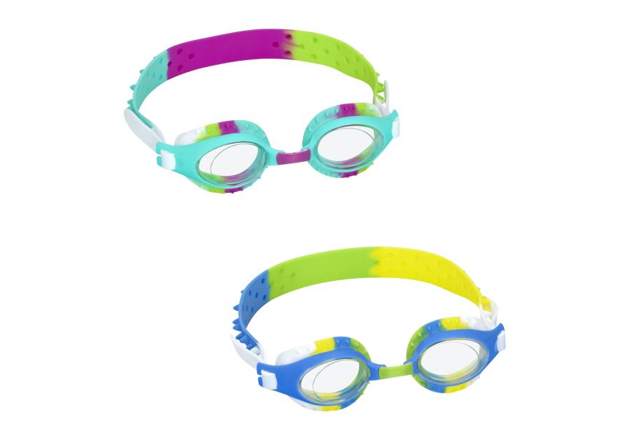 Zdjęcie: Okulary do pływania dla dzieci Summer Swirl mix kolorów BESTWAY