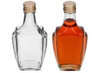 Zdjęcie: Butelka Art Deco 250 ml z zakrętką fi28 631252 BROWIN