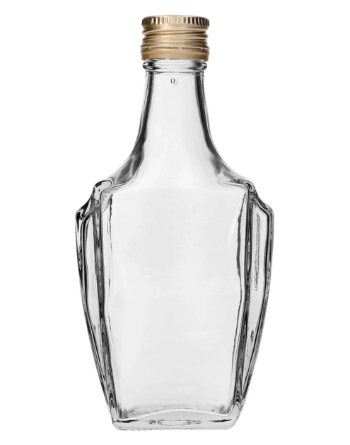 Zdjęcie: Butelka Art Deco 250 ml z zakrętką fi28 631252 BROWIN