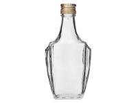 Zdjęcie: Butelka Art Deco 250 ml z zakrętką fi28 631252 BROWIN