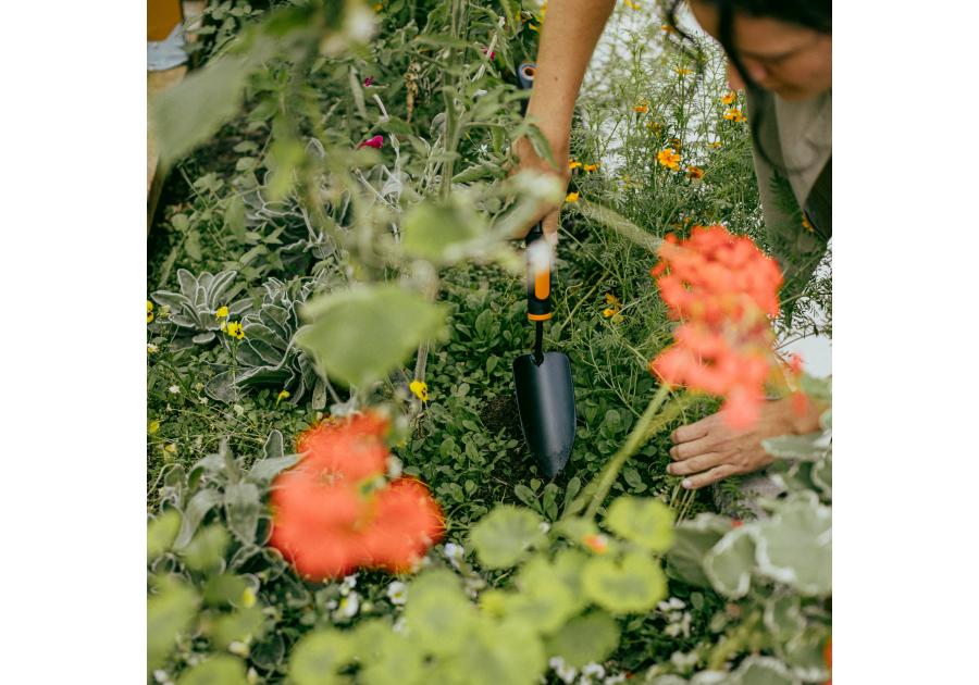 Zdjęcie: Łopatka ogrodowa, głowica do systemu One Click FISKARS