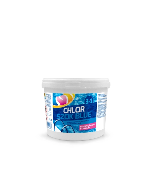 Zdjęcie: Chlor szok blue multifunkcyjny 3kg GAMIX