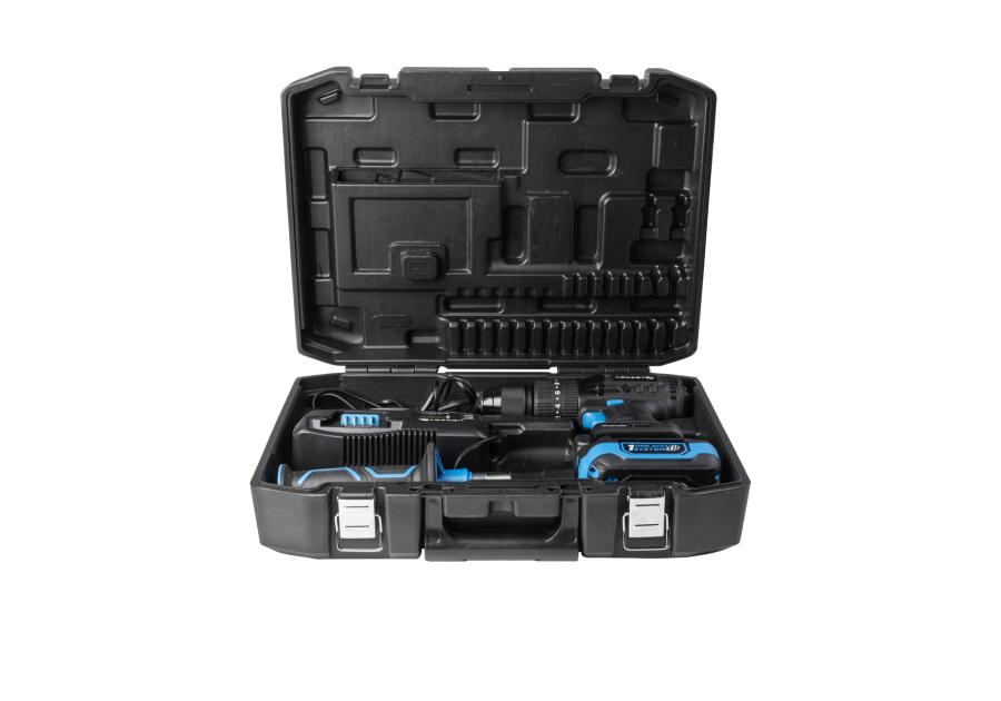 Zdjęcie: Wiertarko-wkrętarka udarowa bezszczotkowa 80 Nm HOGERT TECHNIK