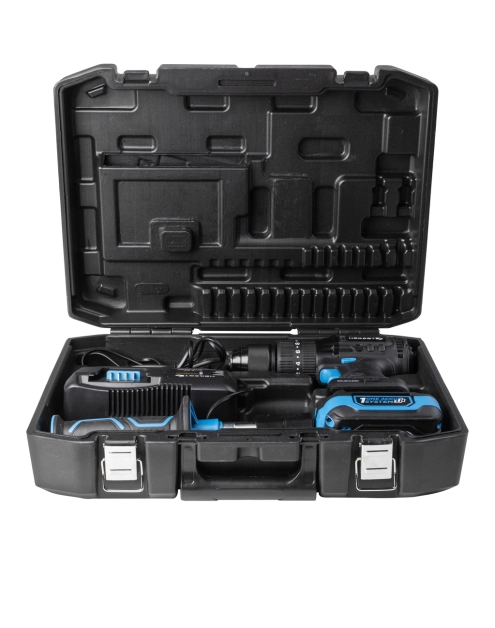 Zdjęcie: Wiertarko-wkrętarka udarowa bezszczotkowa 80 Nm HOGERT TECHNIK