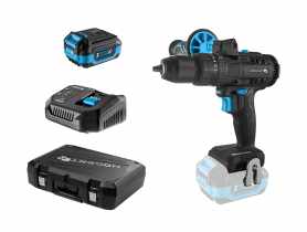 Wiertarko-wkrętarka udarowa bezszczotkowa 80 Nm HOGERT TECHNIK