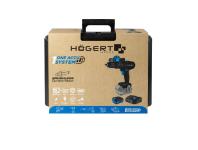 Zdjęcie: Wiertarko-wkrętarka udarowa bezszczotkowa 80 Nm HOGERT TECHNIK