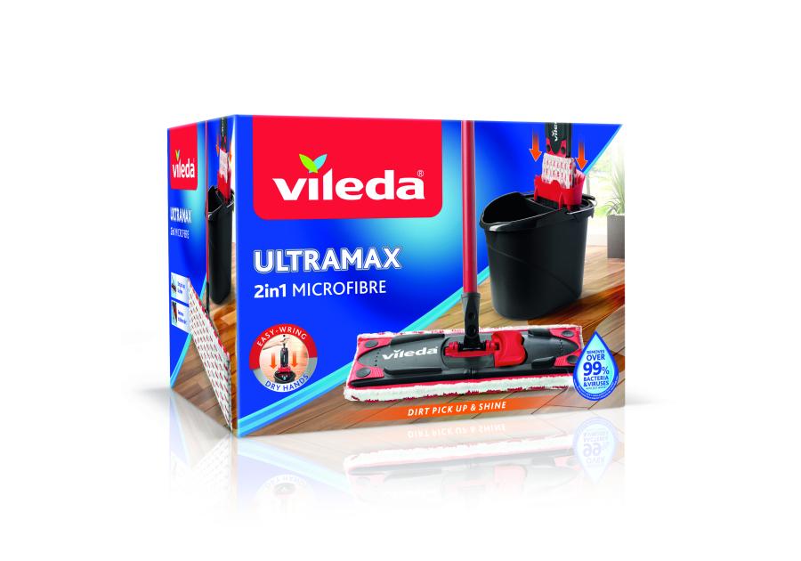 Zdjęcie: Zestaw mop z wiadrem Ultramax Box VILEDA
