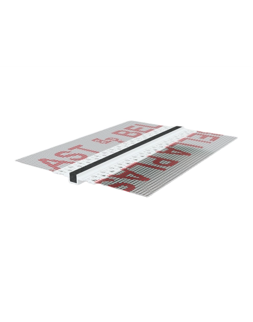 Zdjęcie: Listwa do boniowania PVC z siatką BP11 H1S L300 biała BELLA PLAST