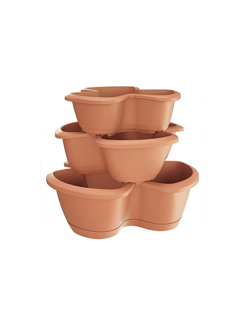 Zdjęcie: Doniczka Respana Trio terakota 47x40 cm PROSPERPLAST