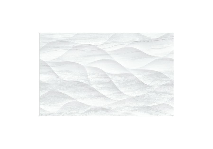 Zdjęcie: Płytka ścienna Lakeview white glossy structure 25x40 cm CERSANIT