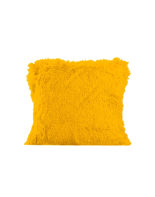 Zdjęcie: Poszewka dekoracyjna Futrzak 40x40 cm żółta MISS LUCY