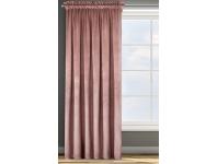 Zdjęcie: Zasłona gotowa D91 Rosa na taśmie ciemnoróżowy EUROFIRANY
