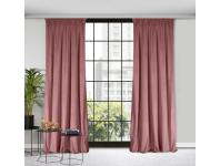 Zdjęcie: Zasłona gotowa D91 Rosa na taśmie ciemnoróżowy EUROFIRANY