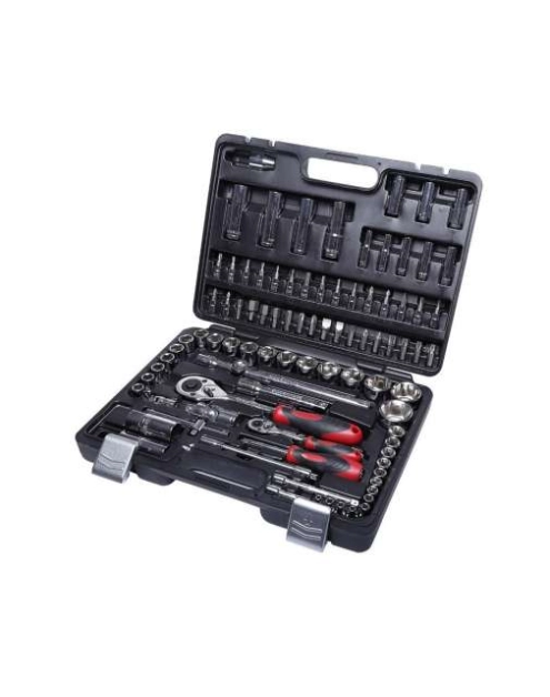 Zdjęcie: Zestaw 94 szt nasadek i końcówek 1/2,1/4, 4-32 mm PROLINE