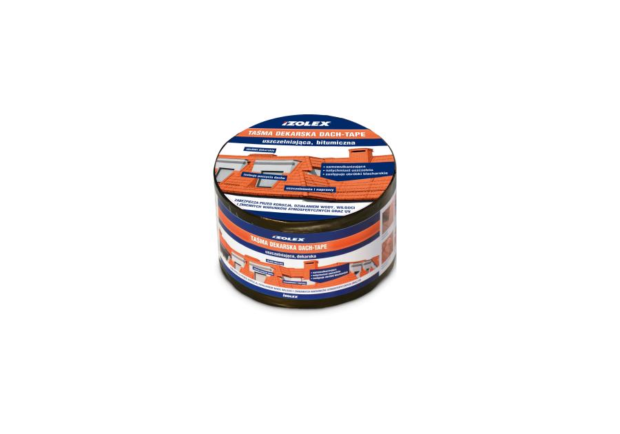 Zdjęcie: Taśma dekarska aluminium Dach-Tape 100 mm IZOLEX