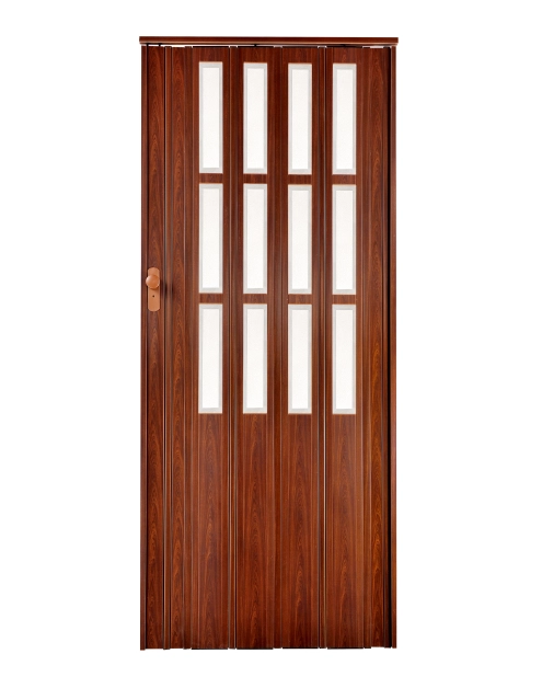 Zdjęcie: Drzwi harmonikowe ST13 mahoń STANDOM
