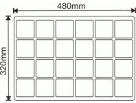 Zdjęcie: Paleta wielodoniczka 24 oczek kawdr. RIM