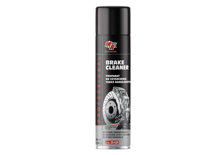 Zdjęcie: Preparat do czyszczenia tarcz hamulcowych Brake Cleaner 600 ml MA PROFESSIONAL